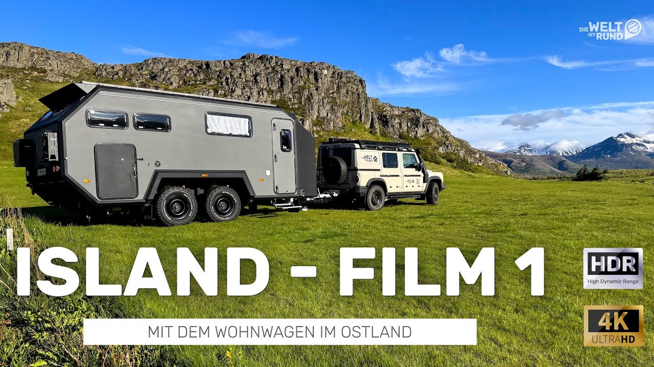 Mit dem Campinganhänger in 5 Monaten um Island. Meine Reise-Dokumentation Teil 1: 
