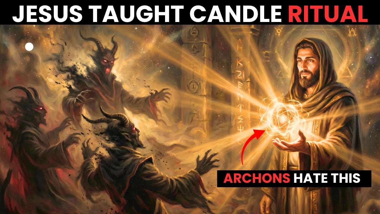 Jesus Taught Chosen Ones The Candle Ritual That Banishes Archons — Do It Tonight
