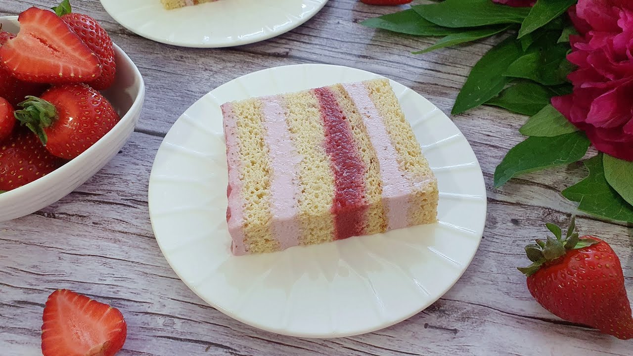 Вкусный десерт для ХУДЕЮЩИХ. НИЗКОКАЛОРИЙНЫЙ Клубничный ПП торт