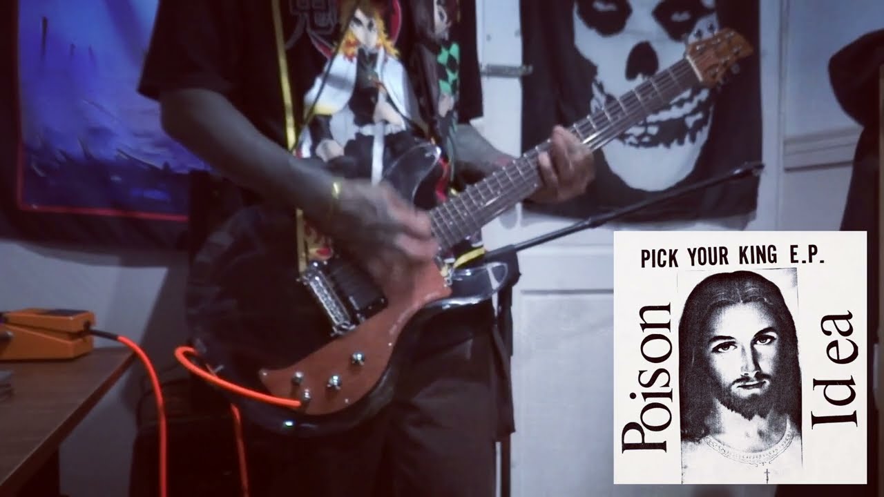 Poison Idea - Pure Hate (guitar cover)