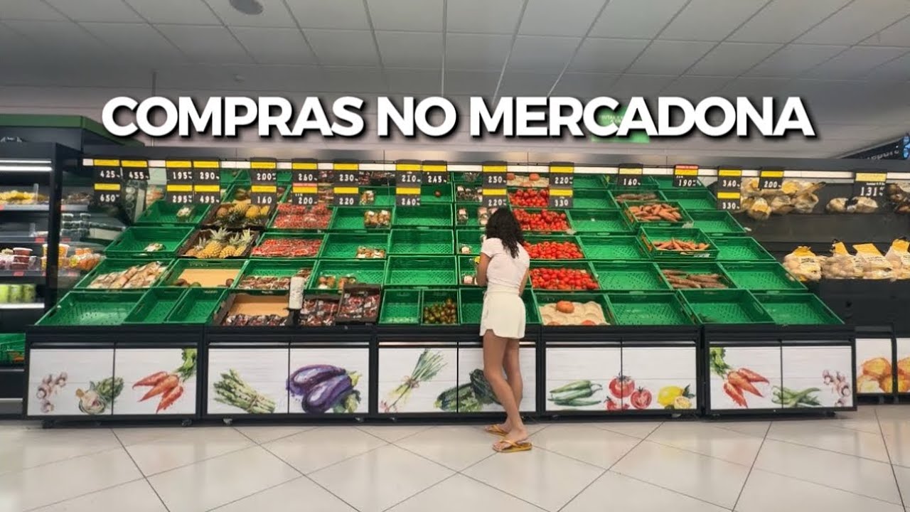 COMPRAS NO MERCADONA DA ESPANHA