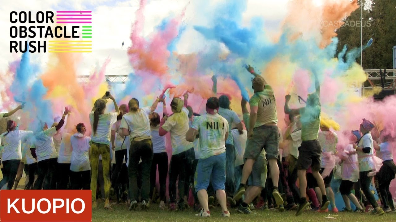 Color Obstacle Rush väriestejuoksu 2016 | Kuopio Finland // @CascadeusK