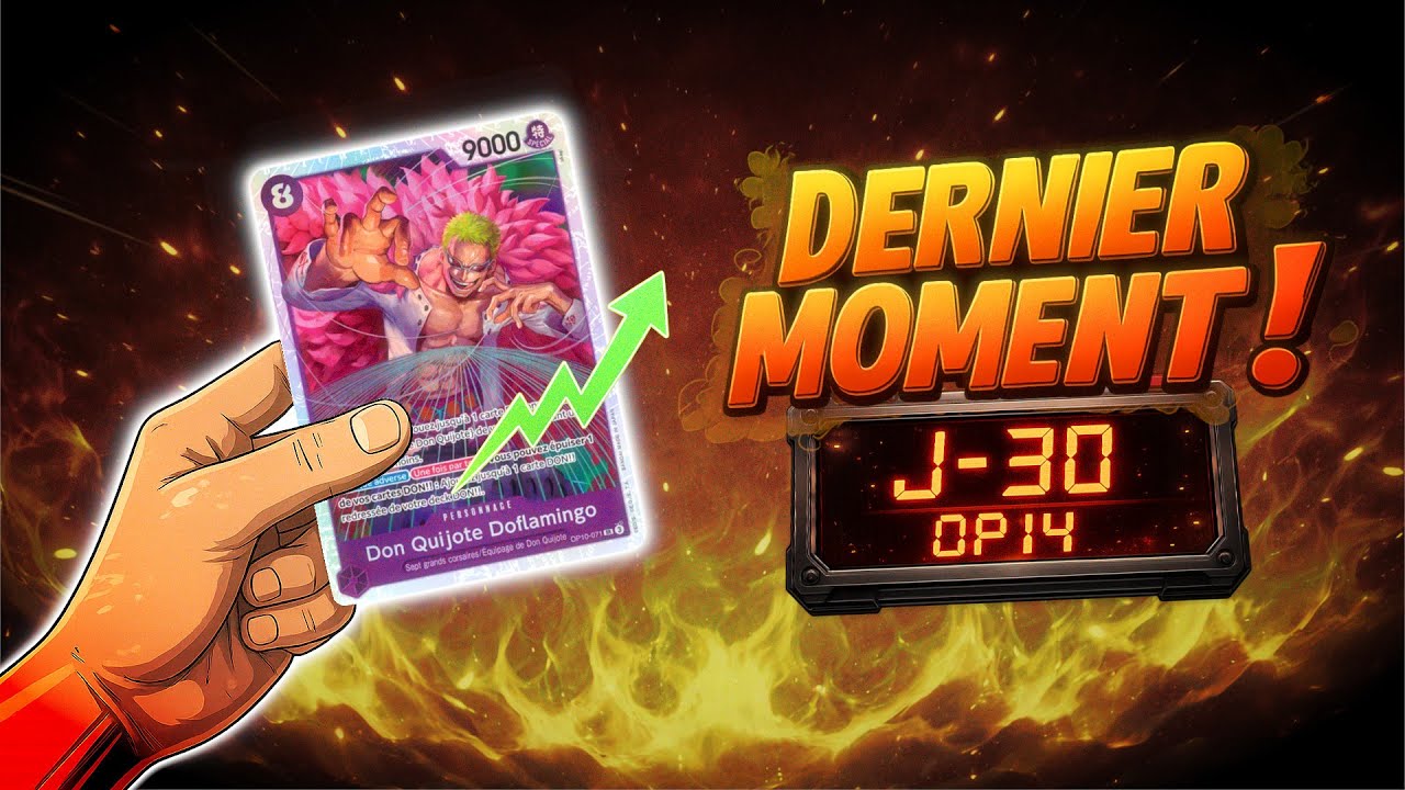 OP14 : S&Eacute;CURISEZ ces cartes pour JOUER avant la flamb&eacute;e des prix