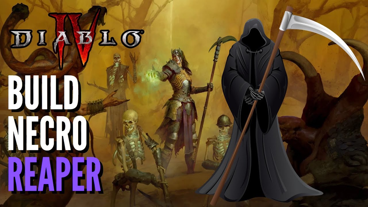 Diablo 4 - Necro Solo - Build Reaper (A MELHOR BUILD TIER 3?)