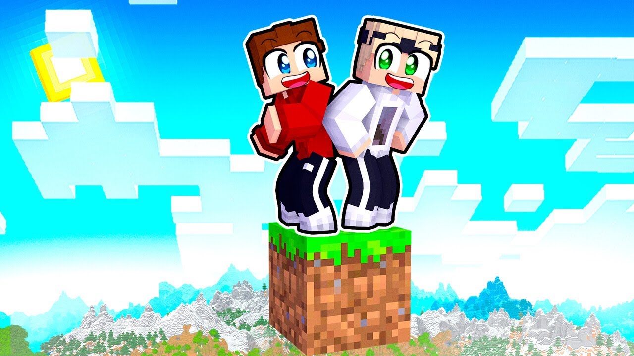 AUF EINEM BLOCK ÜBERLEBEN in Minecraft!