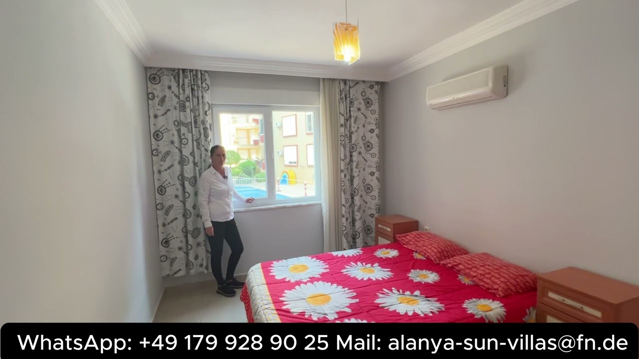 025 - 3 Zimmer, 300m zum Meer, zentral in OBA, Ikamet möglich!