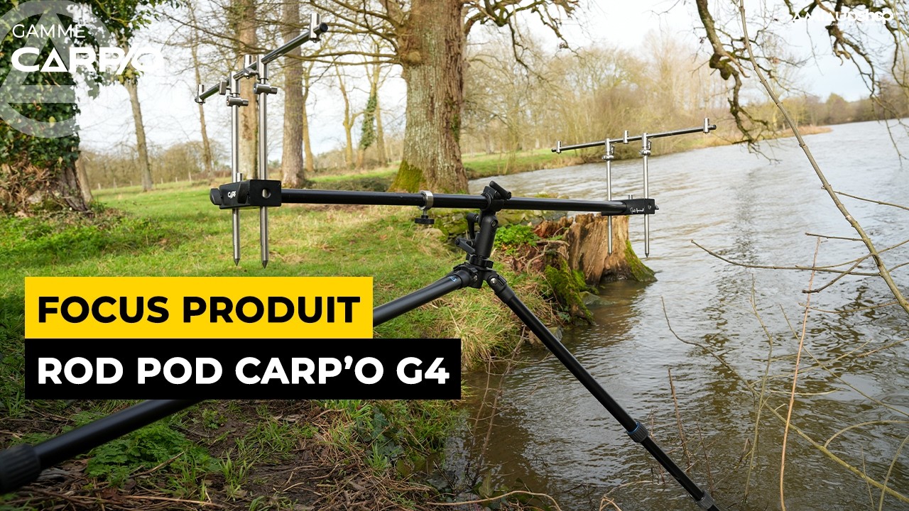 Gamme Carp'O | Zoom sur le rod pod Carp'O G4 !