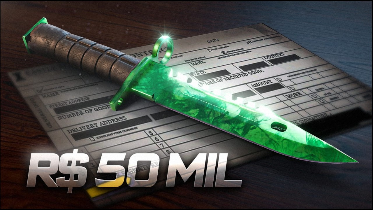 HISTÓRICO!!! VEIO M9 EMERALD NO CONTRATO DE TROCA DO CS2
