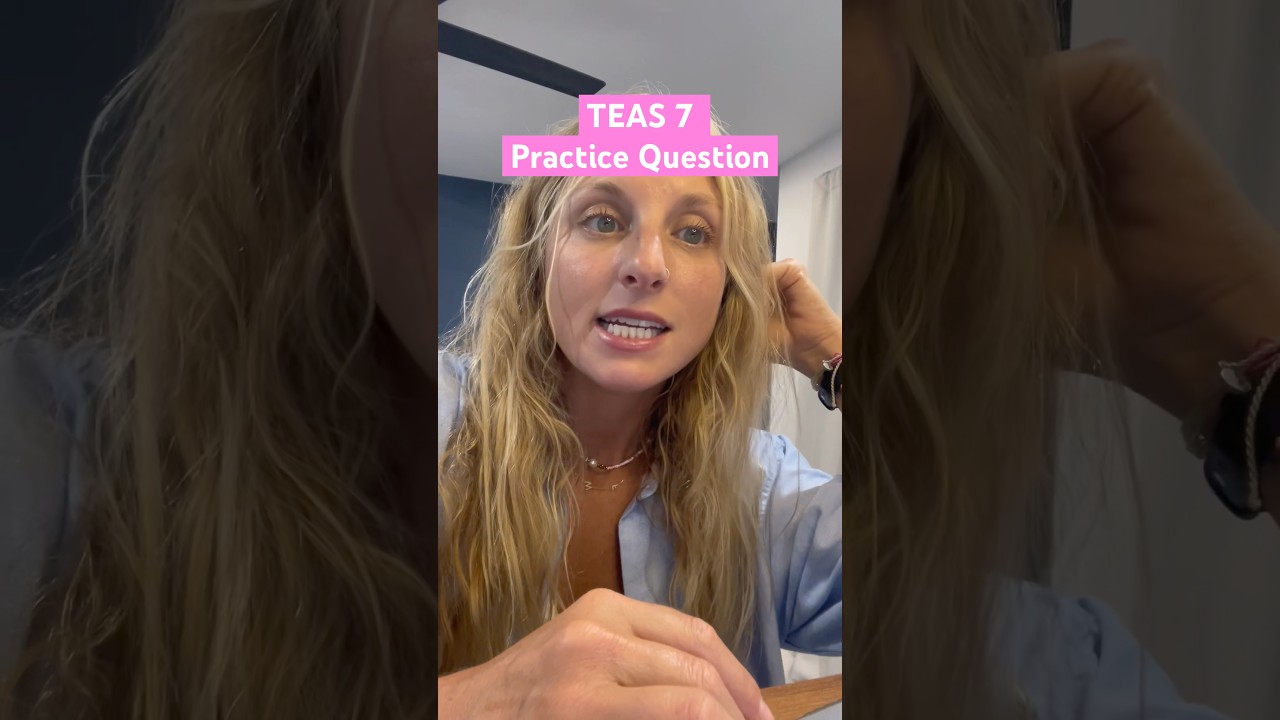 TEAS 7 Science Practice Test Question #atiteas #prenursing #nursingstudent