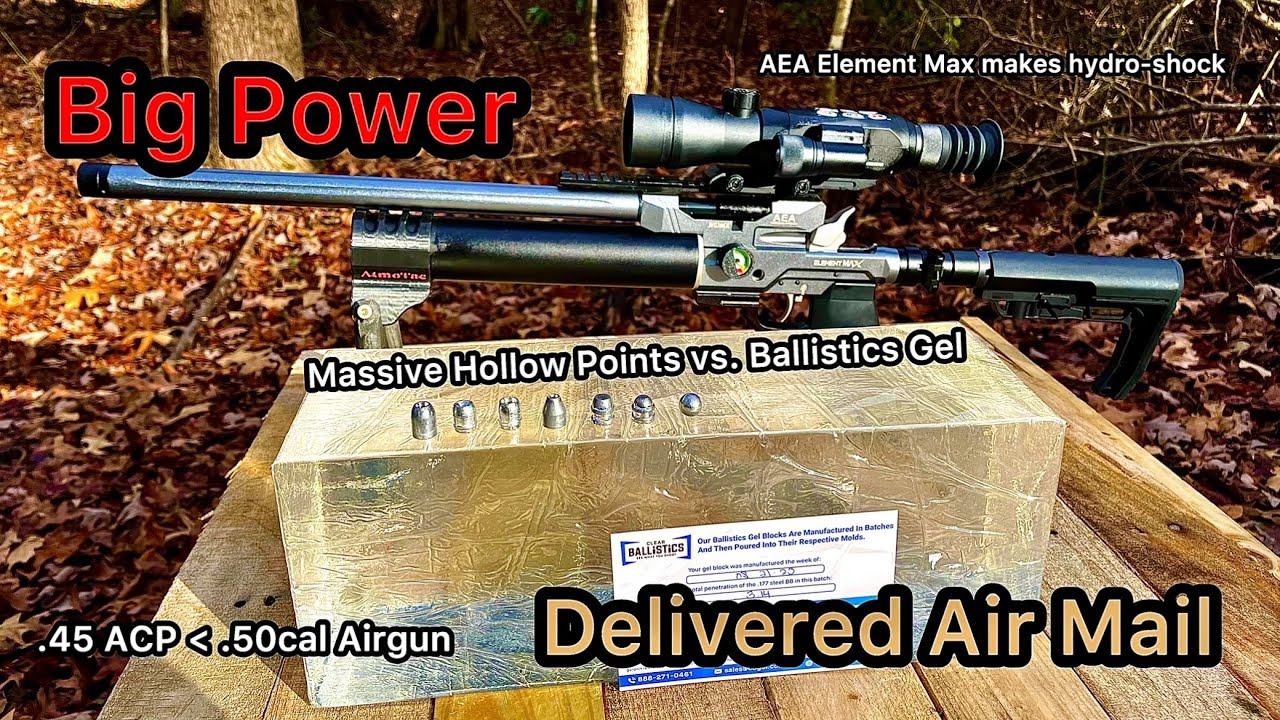 7 best slugs vs. ballistics Gel AEA Element Max .50cal! plus bonus footage