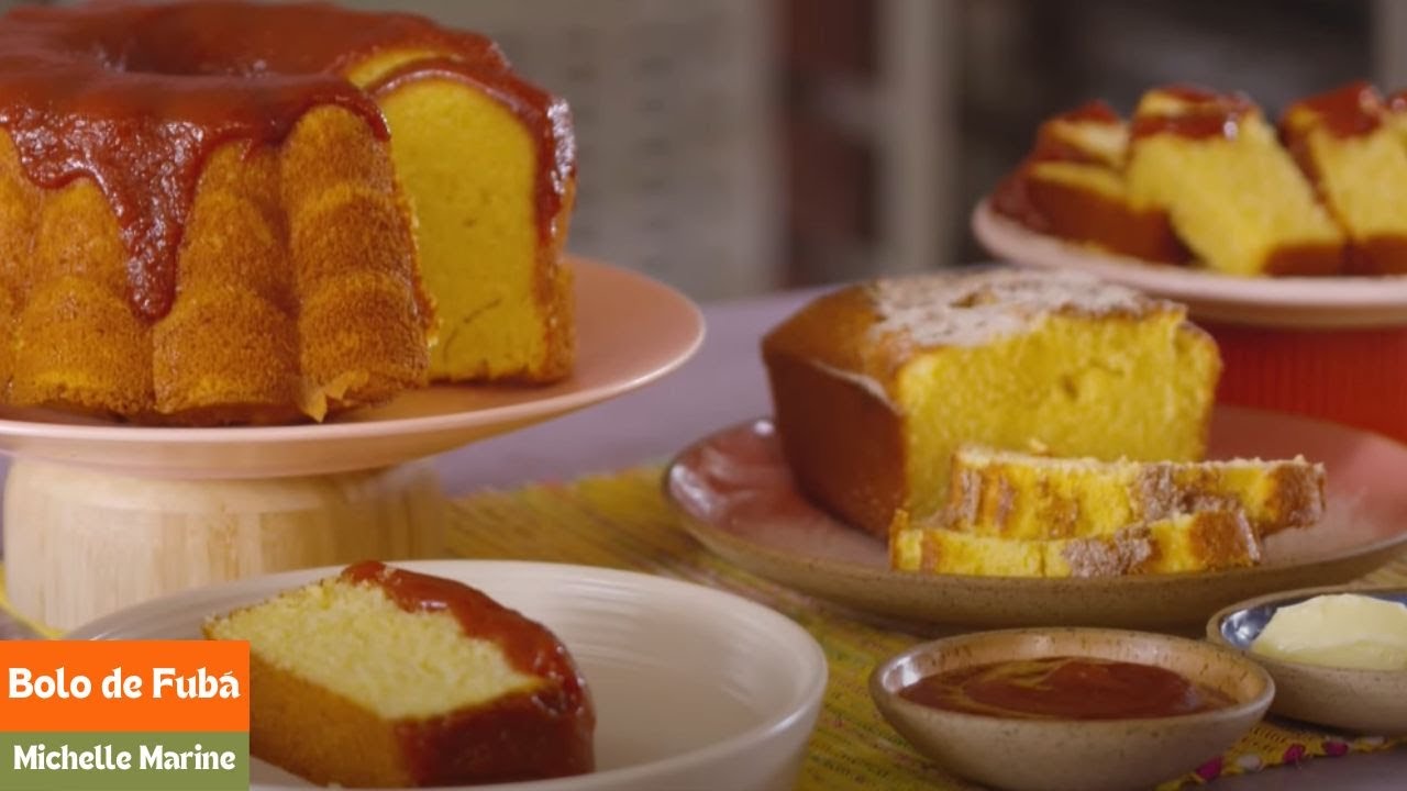 Bolo de Fubá - Gastronomia e Alimentação: Aprendendo com o Senac
