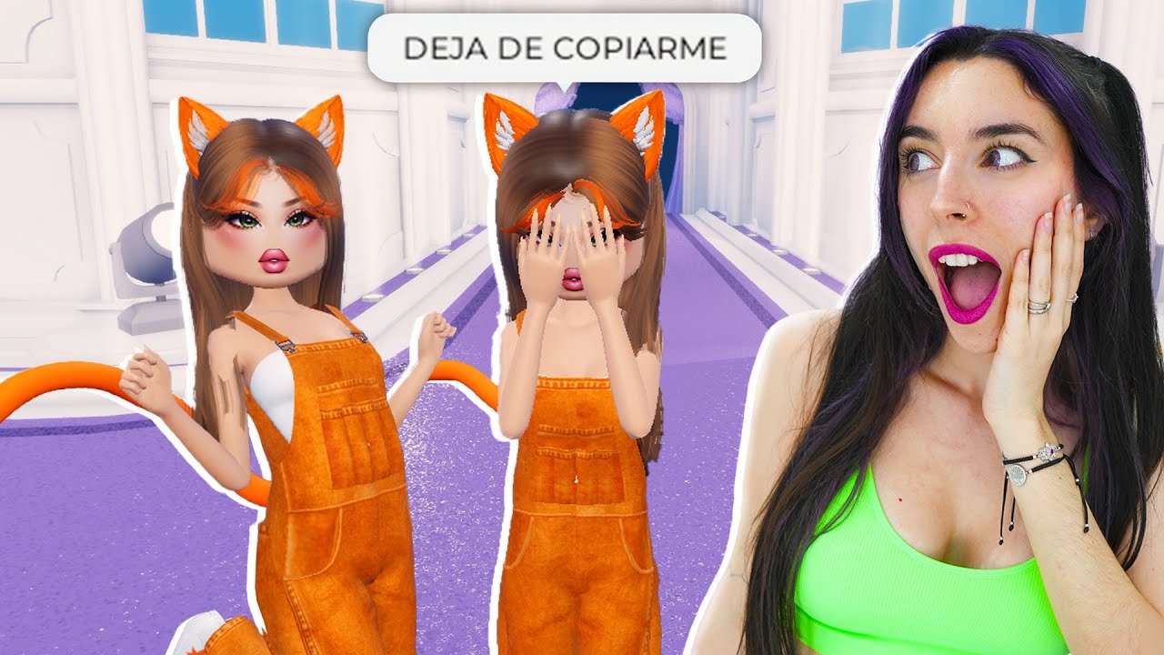 COPIANDO EL OUTFIT DE MI AMIGA EN DRESS TO IMPRESS ROBLOX