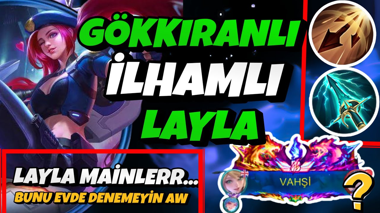 İLHAMLI GÖKKIRANLI LAYLA SAVAGE ARIYOR / EVİNİZDE DENEMEYİN NOLUR