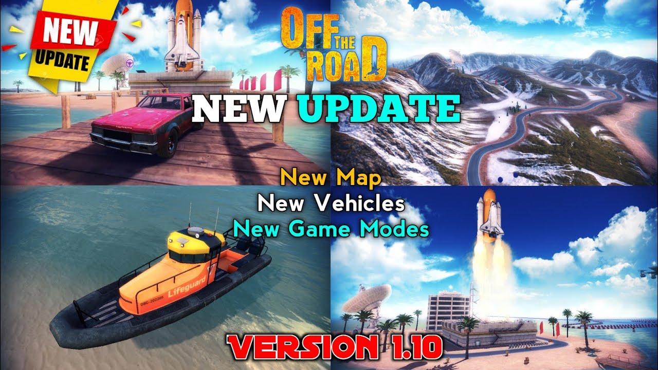 Off The Road  Upcoming New Update | Version 1.10 | New Map, New Cars, New Game Modes 🔥🔥🔥