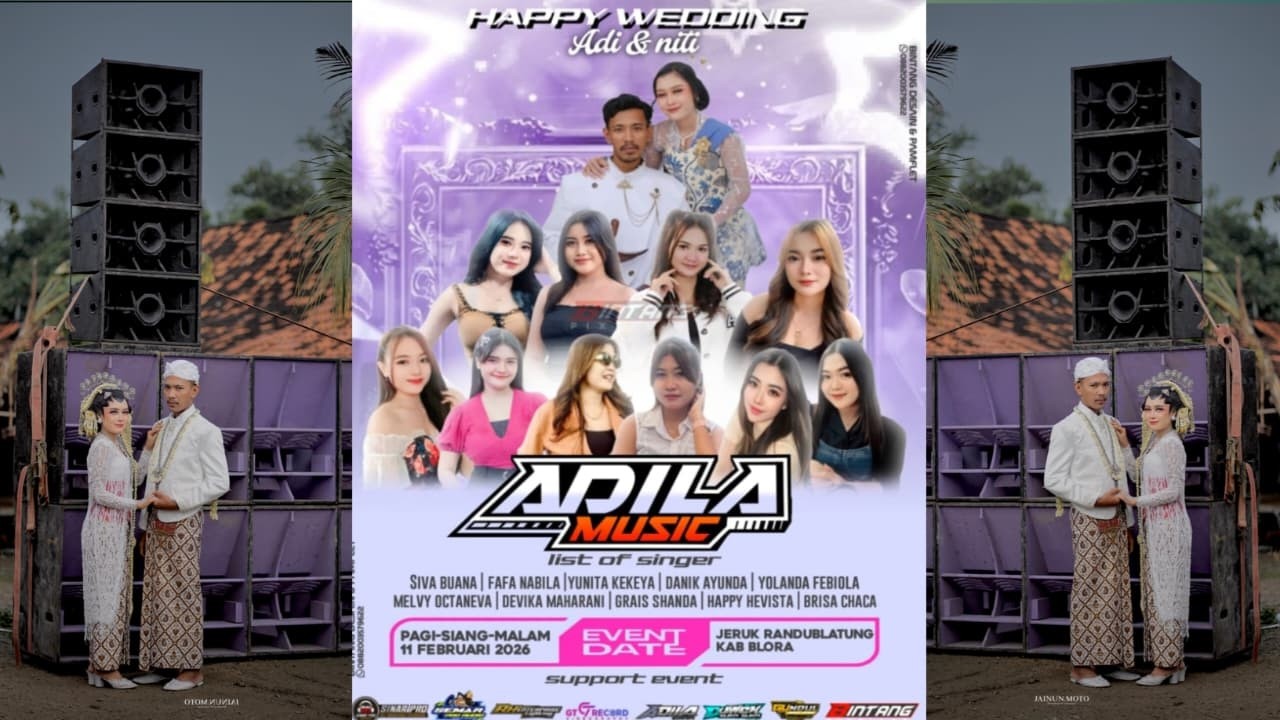🔴LIVE ADILA MUSIC PUNYA GAWE || WEDDING ADI KENTUNG & WAHYUNITI || JERUK-RANDUBLATUNG || SEMAR AUDIO