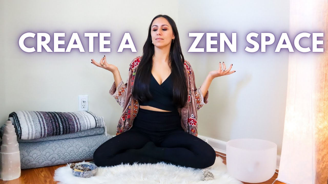 SIMPLE MEDITATION SPACE IDEAS - Create a zen space in your home! - Creating a meditation corner