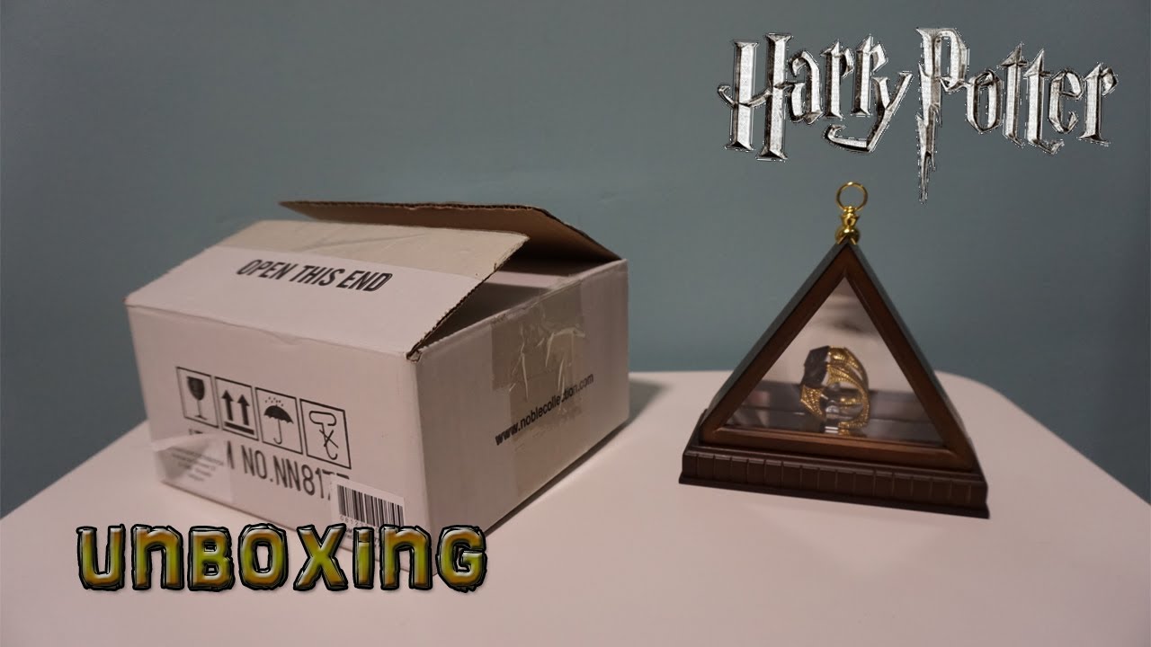 HARRY POTTER - HORROCRUX ANILLO PIEDRA DE LA RESURRECCION | NOBLE COLLECTION | UNBOXING [OFF TOPIC]