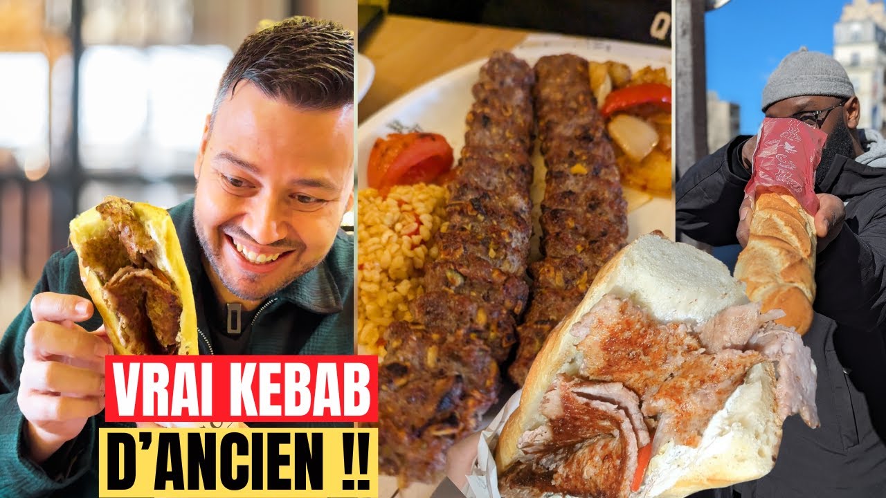 Un VRAI KEBAB/BAGUETTE d'ANCIEN et un ADANA PISTACHE (Exclu!) VLOG 1523