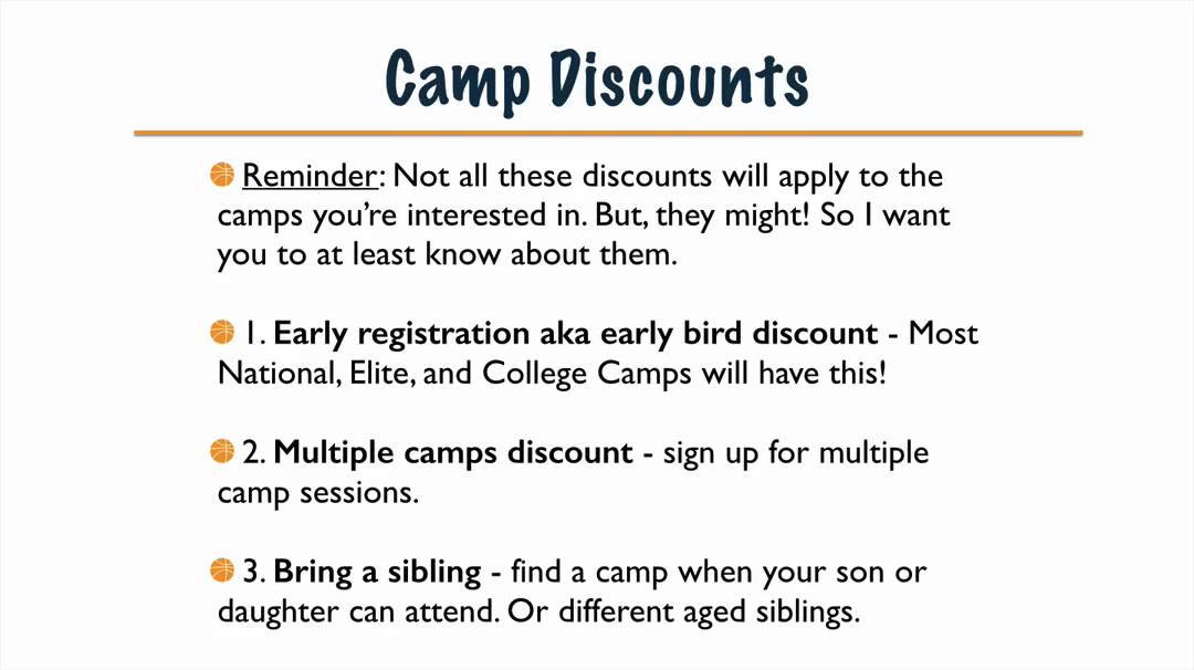 FPBC #9 | How to Get Basketball Camp Discounts & Save Money