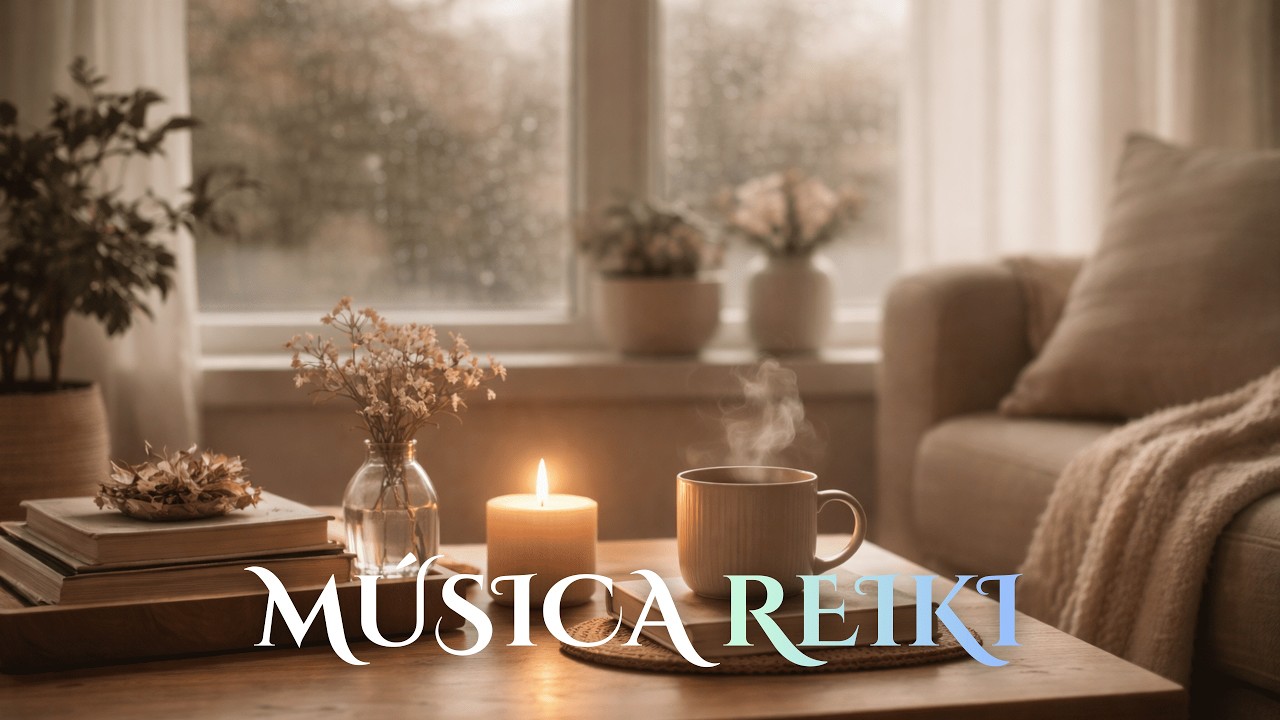 Música Reiki para Relaxar e Sono Profundo | Acalmar a Mente e Eliminar o Estresse • 3 Horas