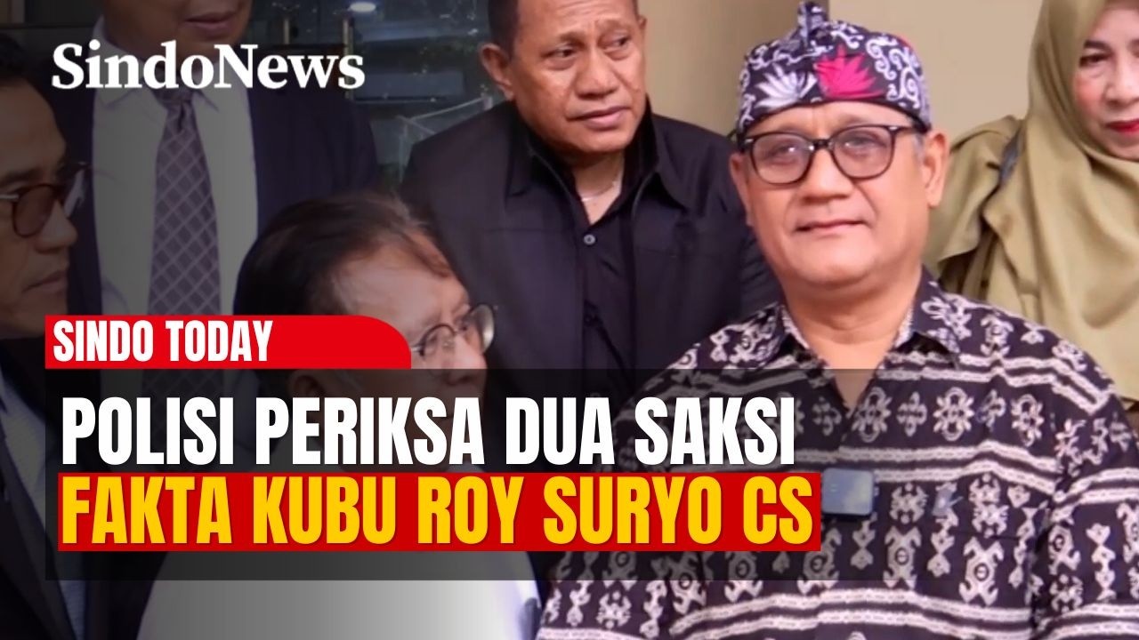 Polisi Periksa Dua Saksi Fakta Kubu Roy Suryo Cs | Sindo Today | 11/02