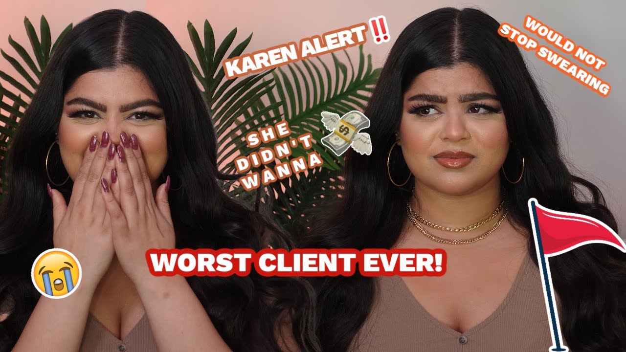 Worst Client EVER... MAKEUP CLIENT HORROR STORY | ADITIMAKEUP