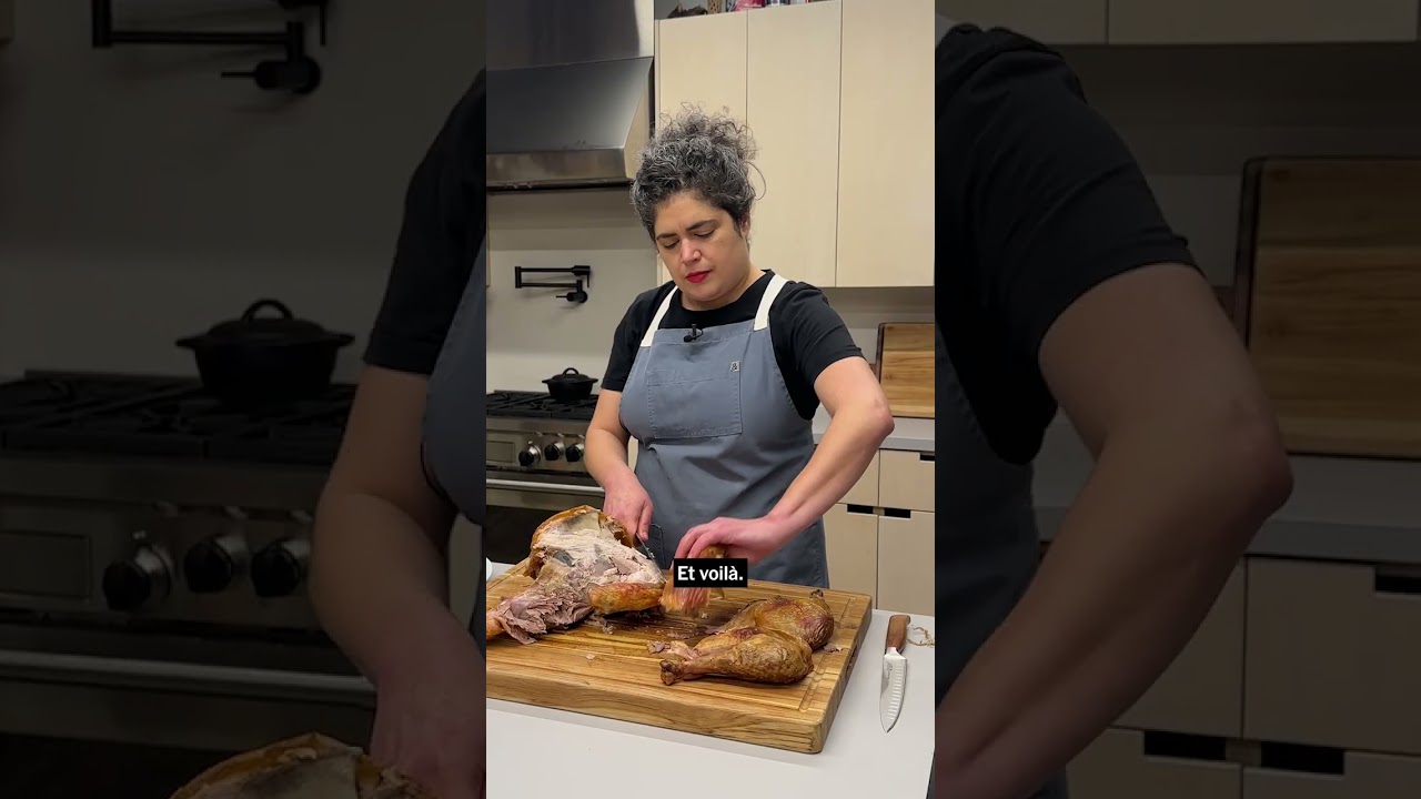 How to Carve A Turkey With A Chef's Knife