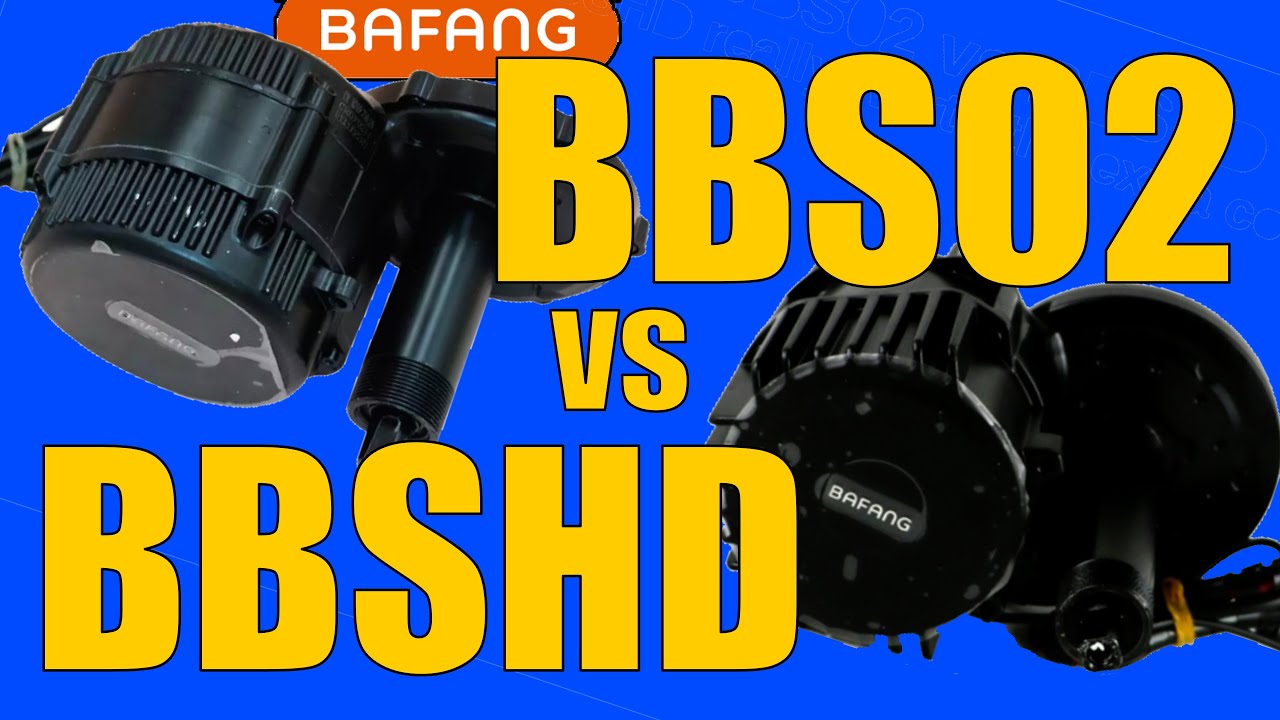 BBS02 против BBSHD! Как выбрать? Сравнение комплектов для переоборудования электровелосипедов Baf...