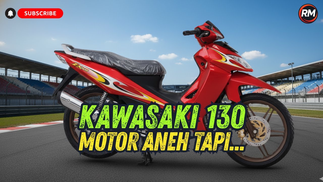 KAWASAKI ZX 130 | LOKOMOTIF BERODA DUA
