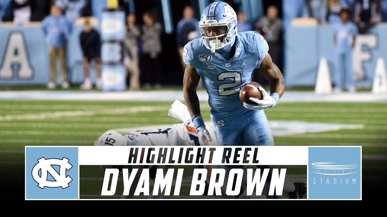 North Carolina WR Dyami Brown Highlight Reel - 2019 Season | Stadium