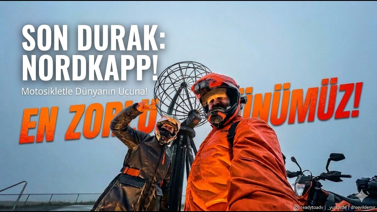 Norveç Turumuzun En Zor Günü - Nordkapp (30 Temmuz 2025)