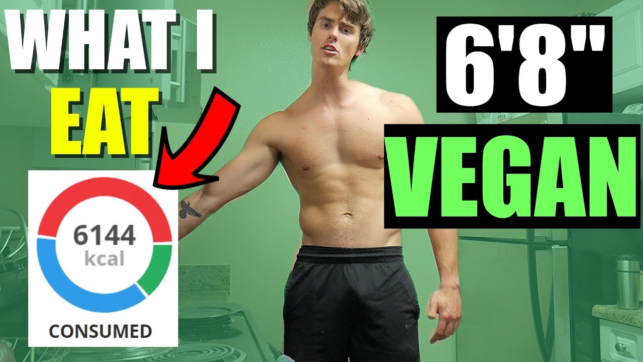 How I Eat 6000 Calories Daily | SUPER TALL VEGAN