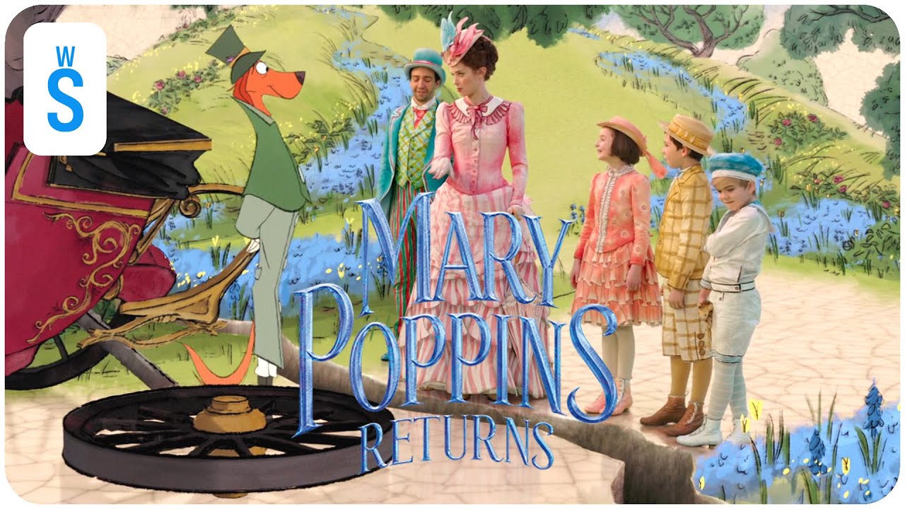 Mary Poppins Returns (2018) | Scene: Royal Doulton Music Hall