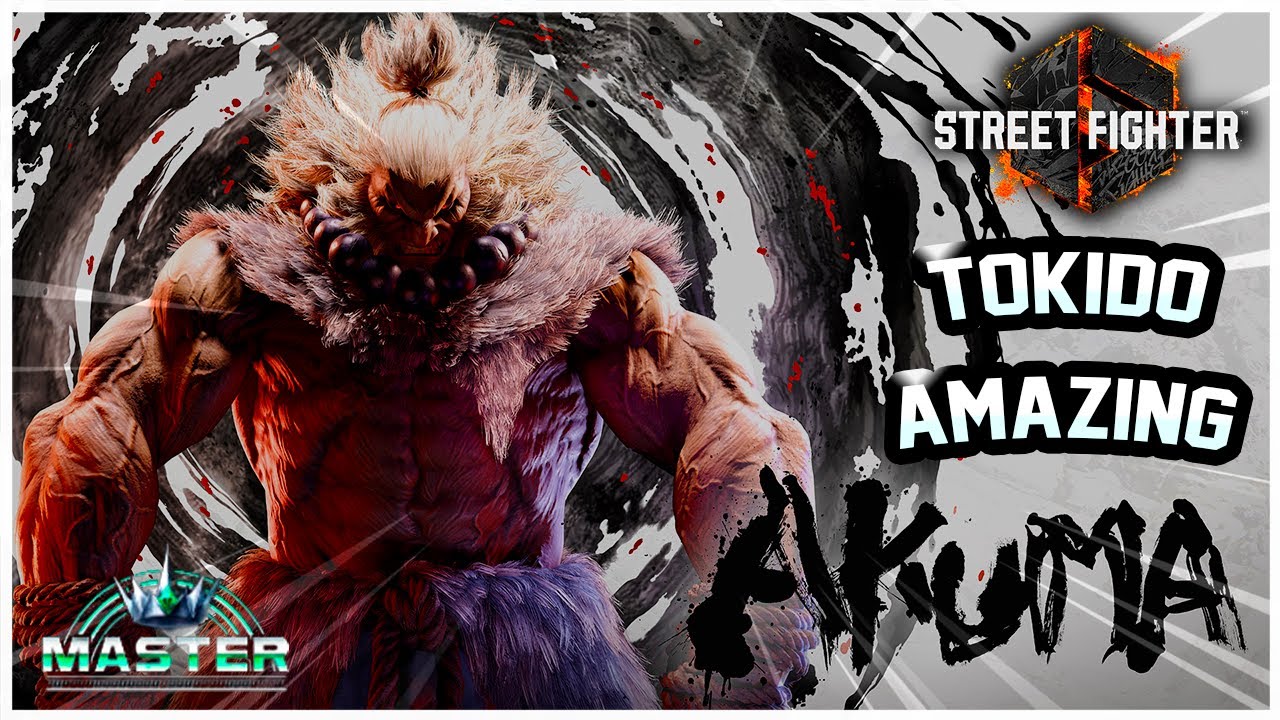 16 Minutes of TOKIDO Playing 【AKUMA】🆚 Master Warriors 🔥Street Fighter 6🔥Fighting Games Replays🔥