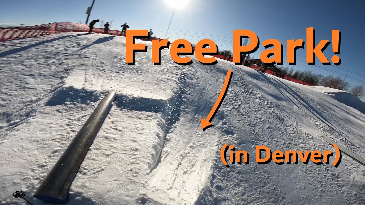 Ruby Hill Rail Yard - FREE Terrain Park in Denver!