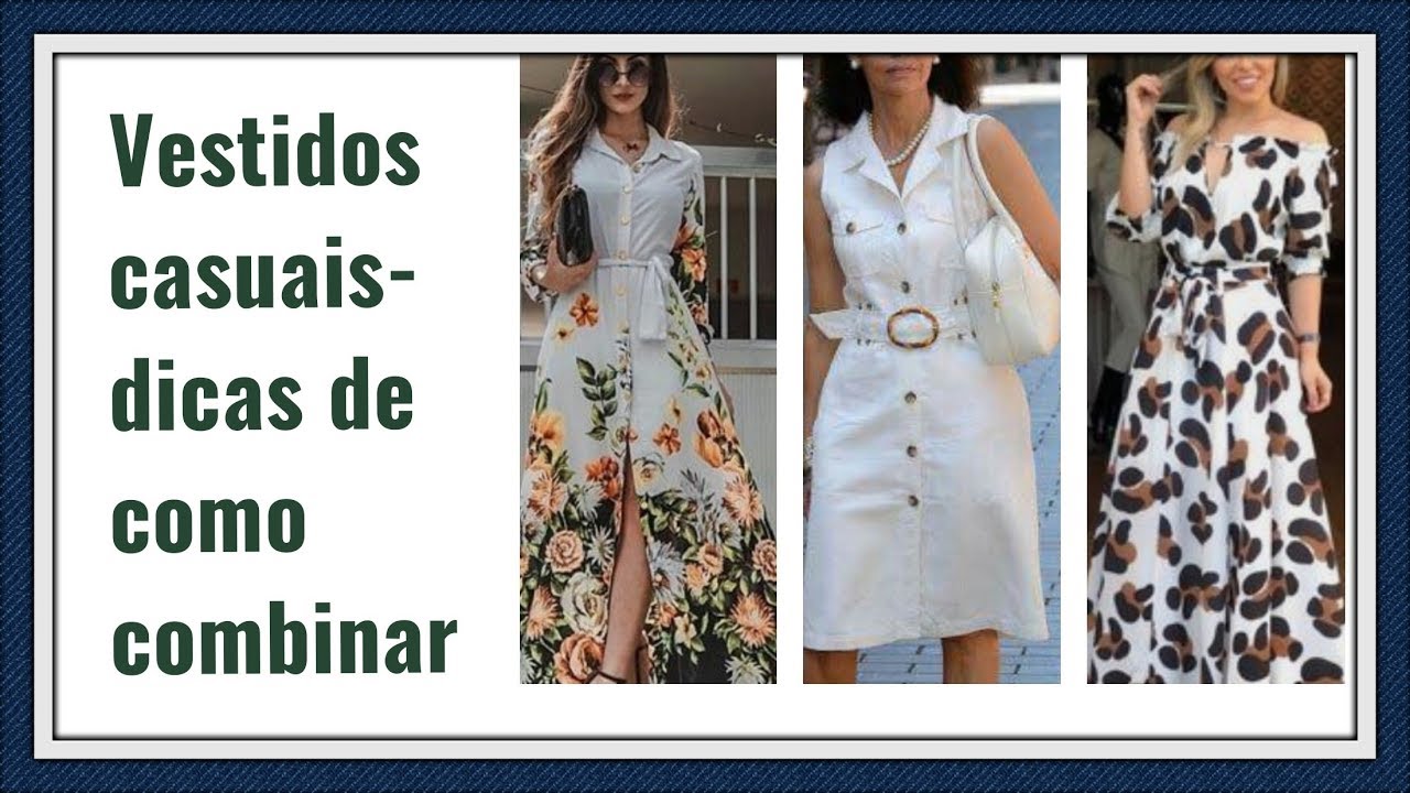 VESTIDOS CASUAIS