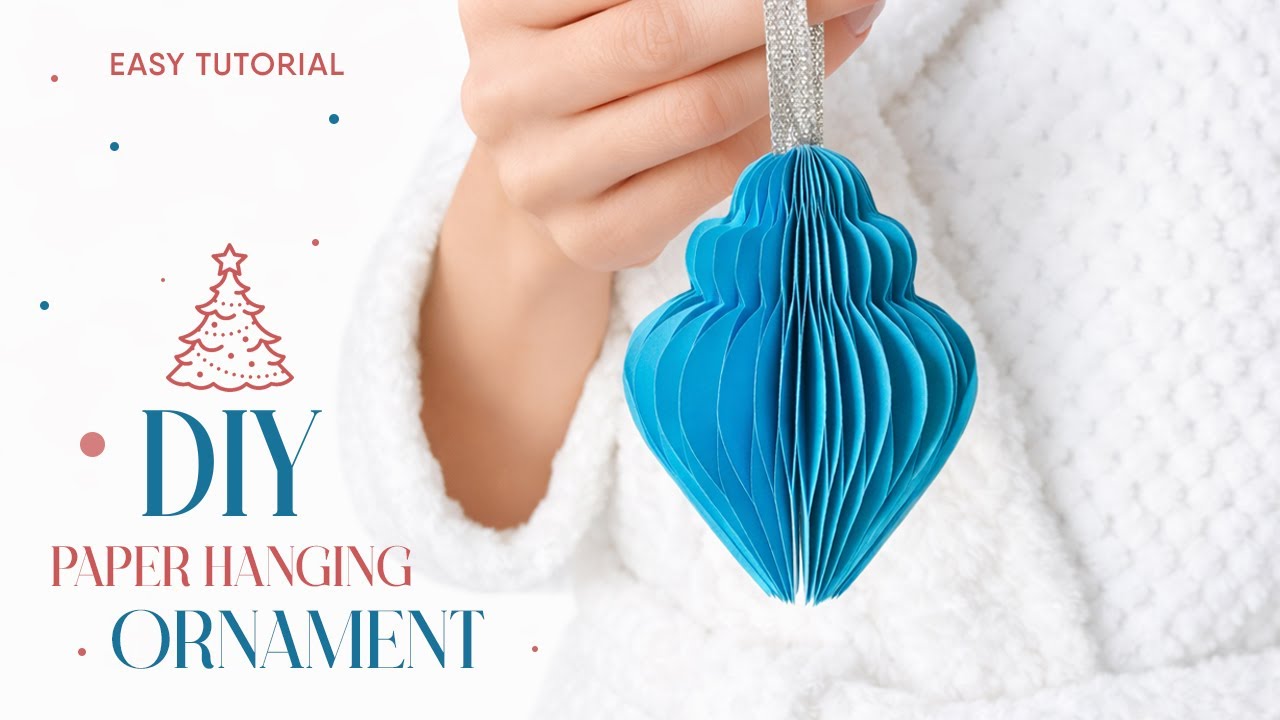 DIY Paper Hanging Ornament