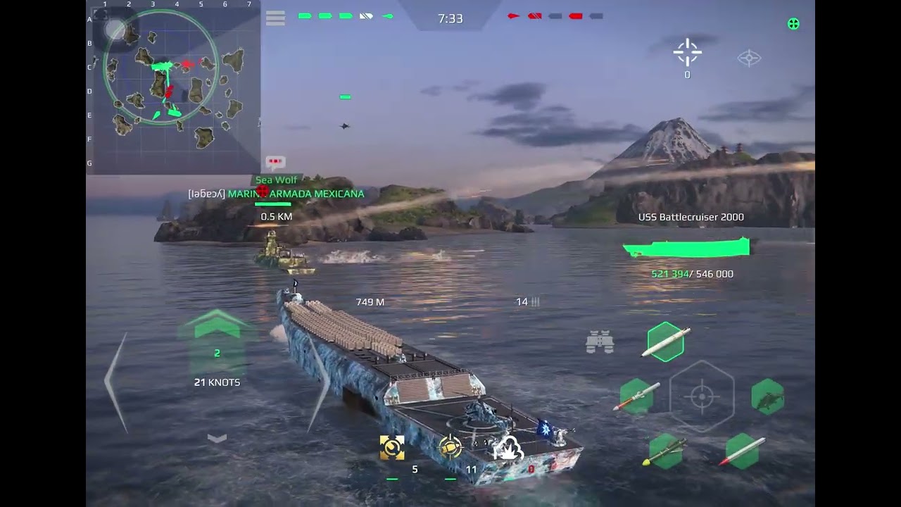 USS Battle Cruiser (Review and gameplay)