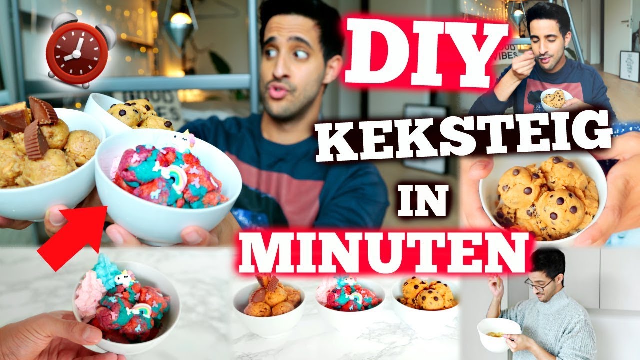 KEKSTEIG ZUM ESSEN selber machen - einfach & leckere Rezepte 2022 😍  | Sami Slimani