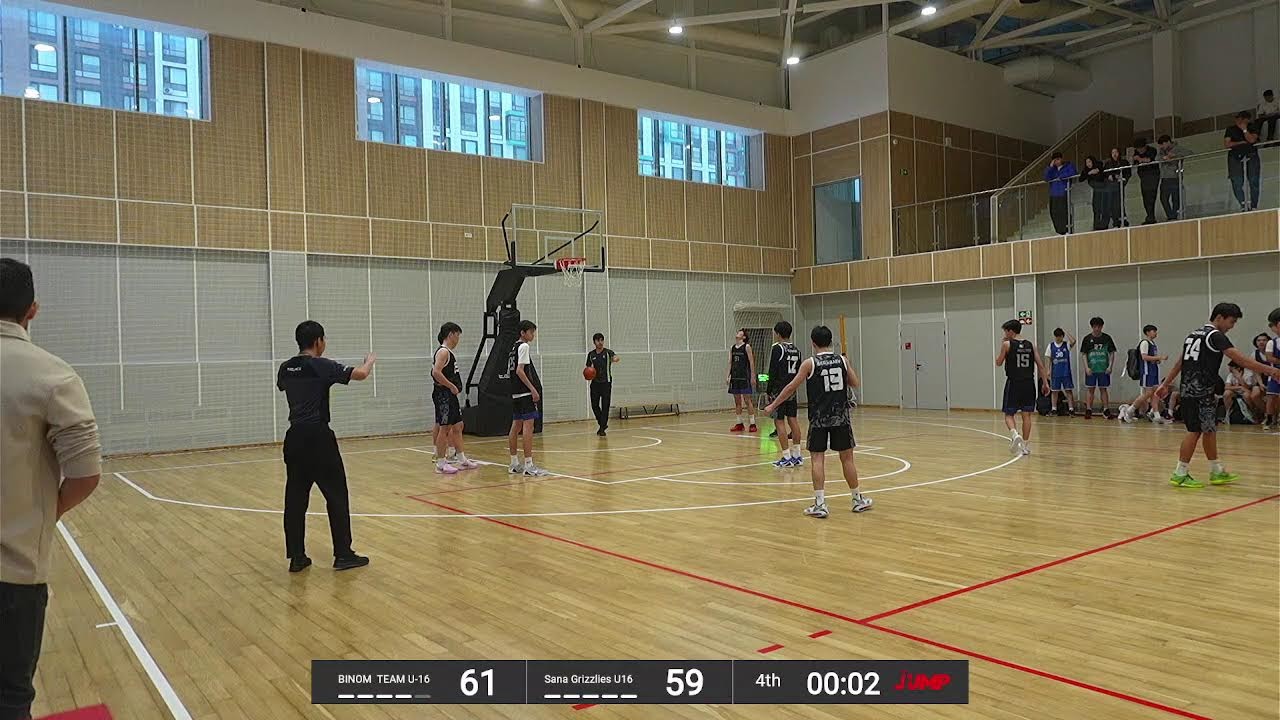 BINOM - Sana Grizzlies | U16 | JUMP 5x5 | Astana