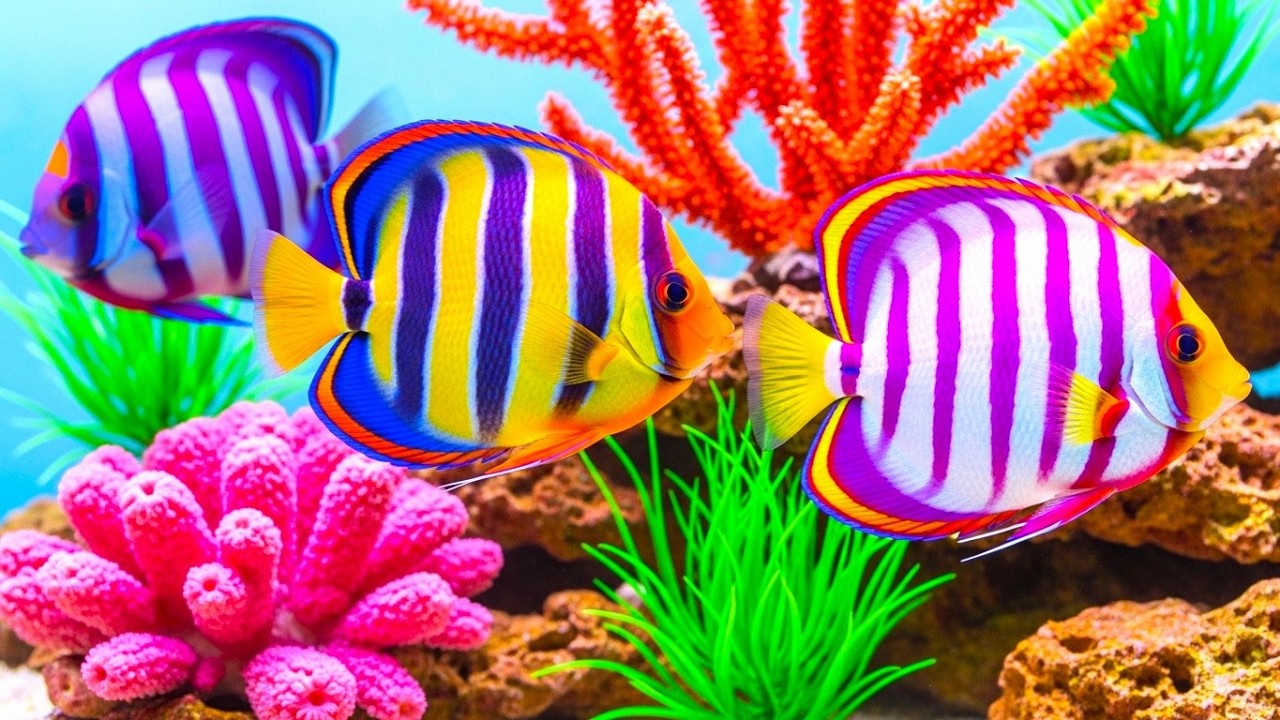 The Best 4K Aquarium Experience: Discover Stunning Jellyfish,Vibrant Coral Reefs & Exotic Sea Life
