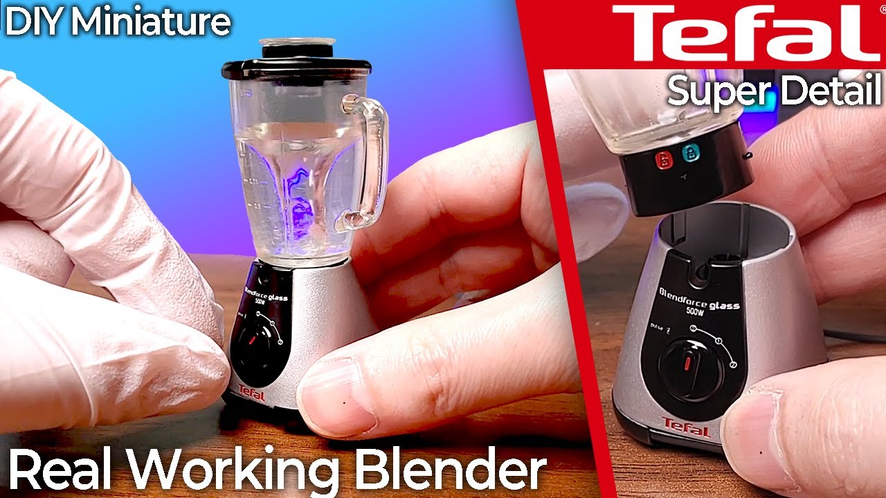 Миниатюрный блендер | Реальная работа!! | Tefal | мини-блендер