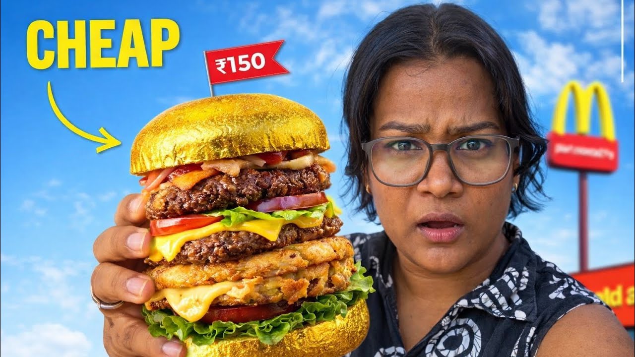  I Tried Most Cheapest Fast Food of Every Brands !