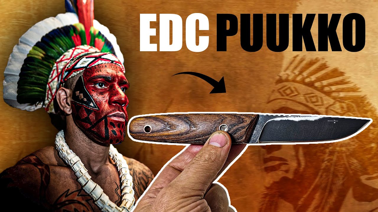 Best friend for the city/forest! I'm making edc Puukko fixed blade - Fullmetall