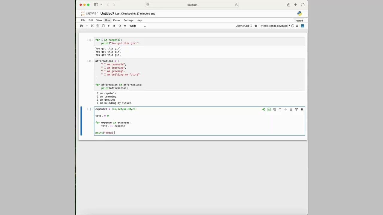 Loops and automation YT Video