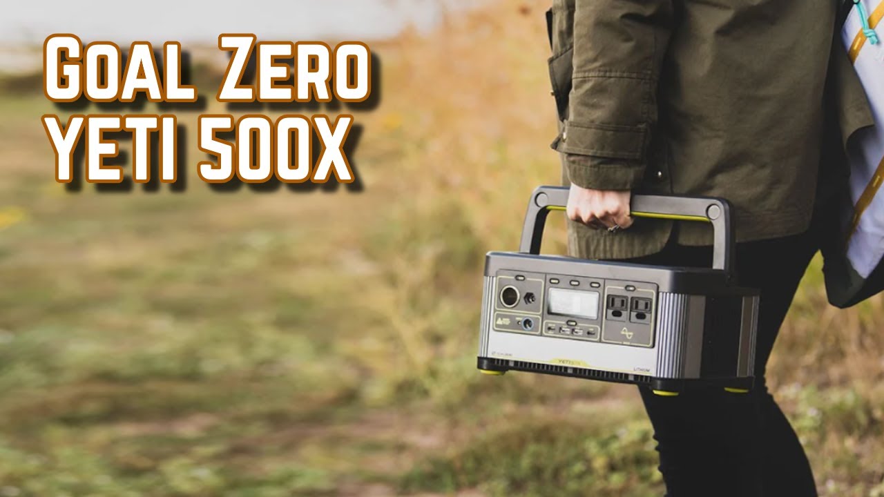 Goal Zero YETI 500X  Compact, Portable Power Station