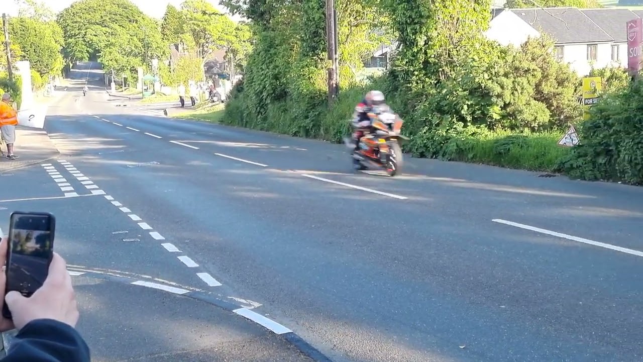 2024 Isle of Man TT First Superbike/Superstock qualifying Monday 27th May.