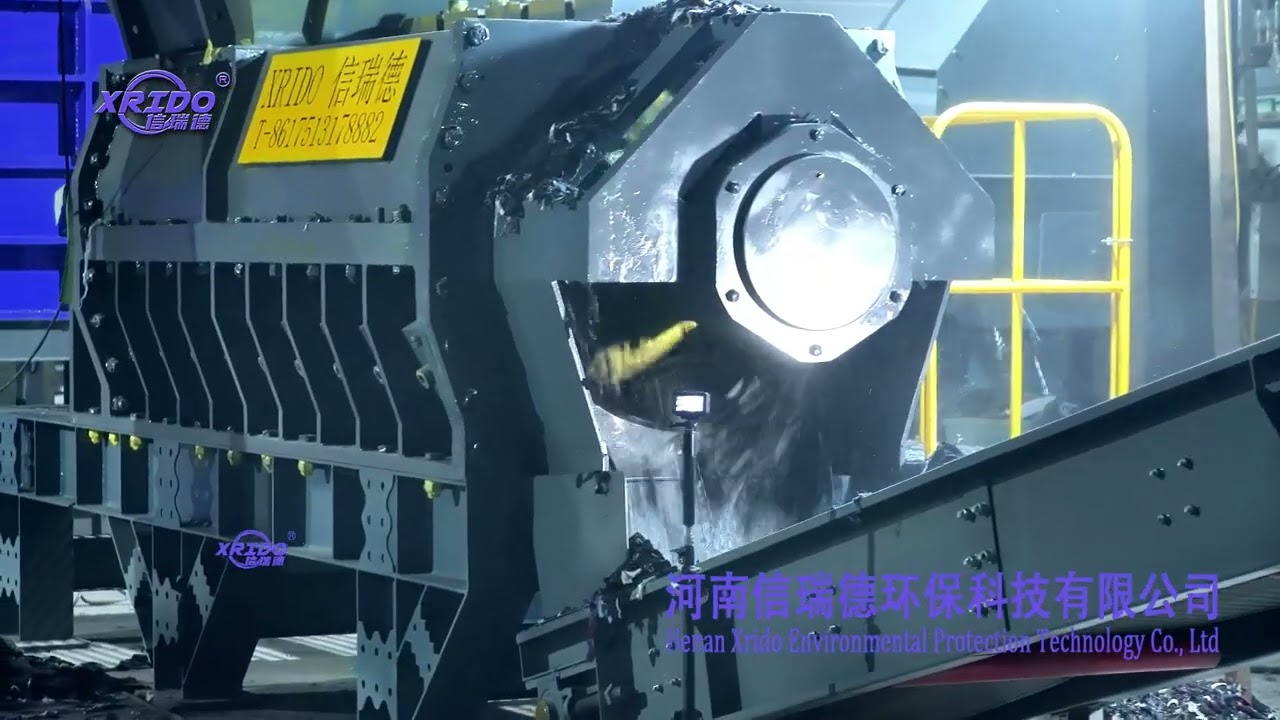 Shredders are used for RDF/SRF, and other alternative fuel disposal of municipal solid waste.