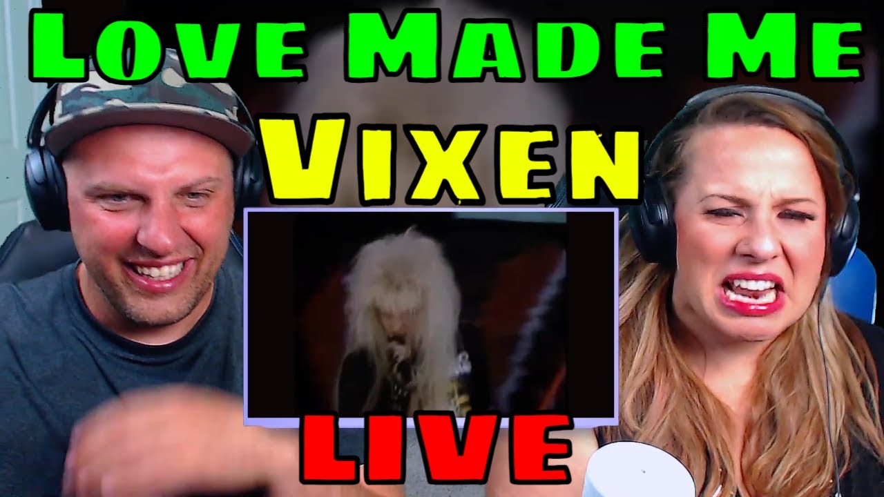 REACTION TO Vixen - Love Made Me(1989) THE WOLF HUNTERZ REACTIONS