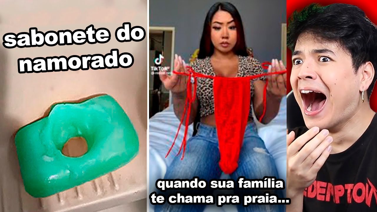 Garoto tentando entender Tik Toks que 